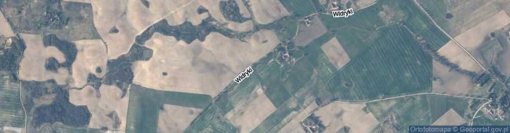 Zdjęcie satelitarne Widryki ul.