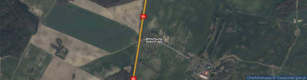 Zdjęcie satelitarne Wielbark ul.