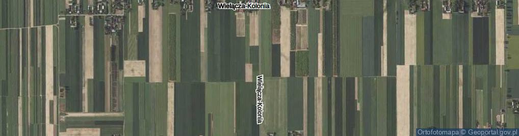 Zdjęcie satelitarne Wielącza-Kolonia ul.