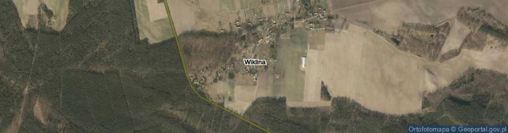 Zdjęcie satelitarne Wiklina ul.