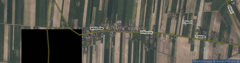 Zdjęcie satelitarne Wiktorów ul.