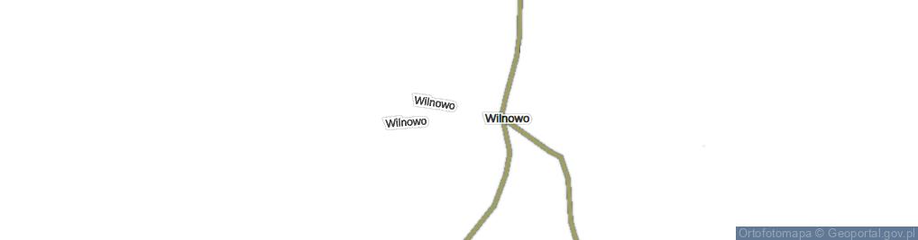 Zdjęcie satelitarne Wilnowo ul.