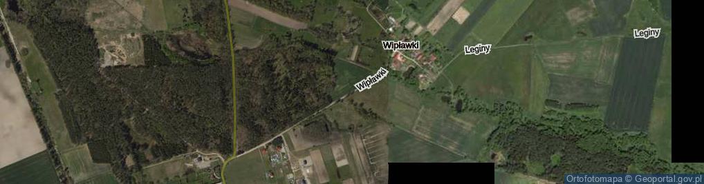Zdjęcie satelitarne Wipławki ul.