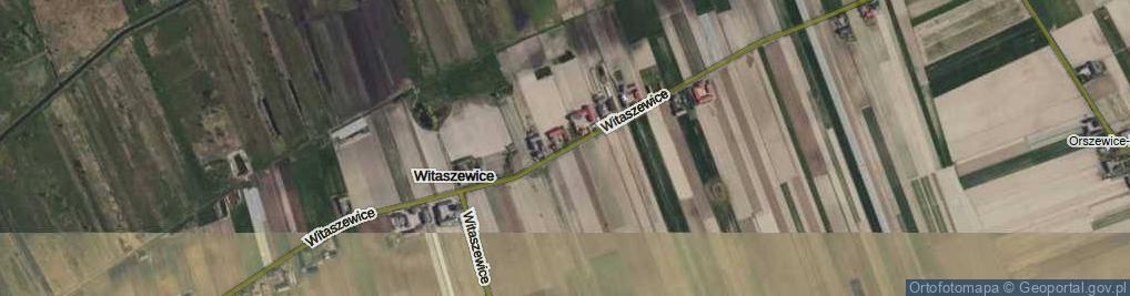 Zdjęcie satelitarne Witaszewice ul.