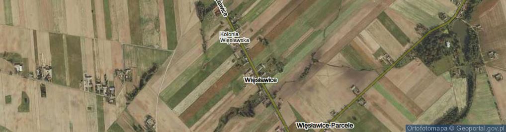 Zdjęcie satelitarne Więsławice ul.