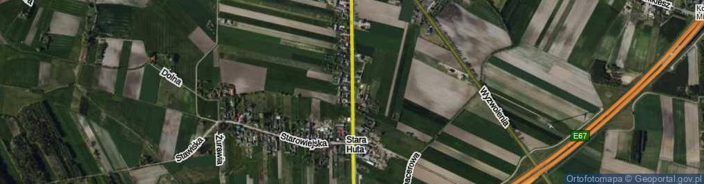 Zdjęcie satelitarne Wieluńska ul.