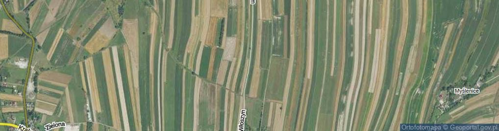 Zdjęcie satelitarne Włoszyn ul.