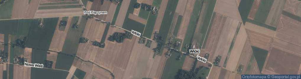 Zdjęcie satelitarne Włóki ul.