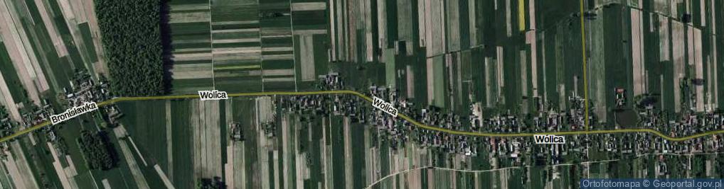 Zdjęcie satelitarne Wolica ul.