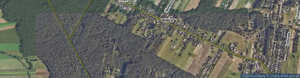 Zdjęcie satelitarne Wolica ul.