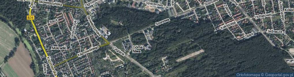 Zdjęcie satelitarne Woźnego Zygmunta ul.