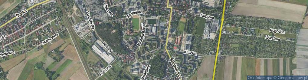 Zdjęcie satelitarne Wołodyjowskiego Michała ul.