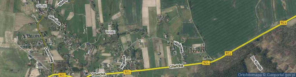 Zdjęcie satelitarne Wojtowa ul.