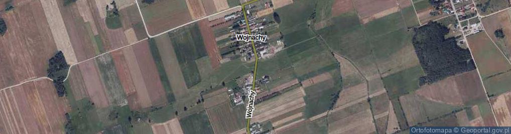 Zdjęcie satelitarne Wojnachy ul.