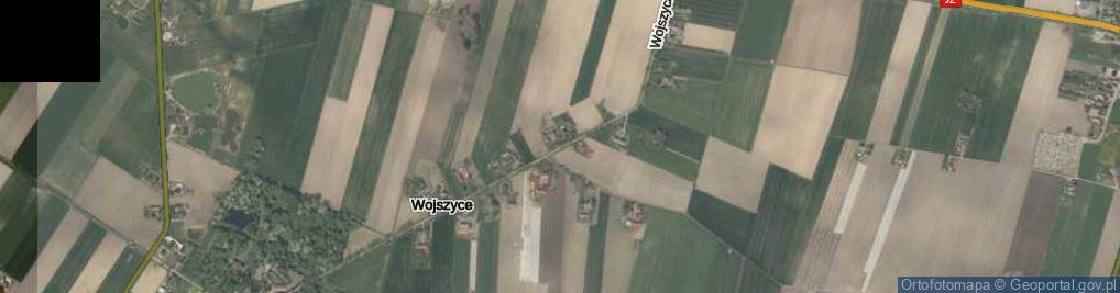 Zdjęcie satelitarne Wojszyce ul.