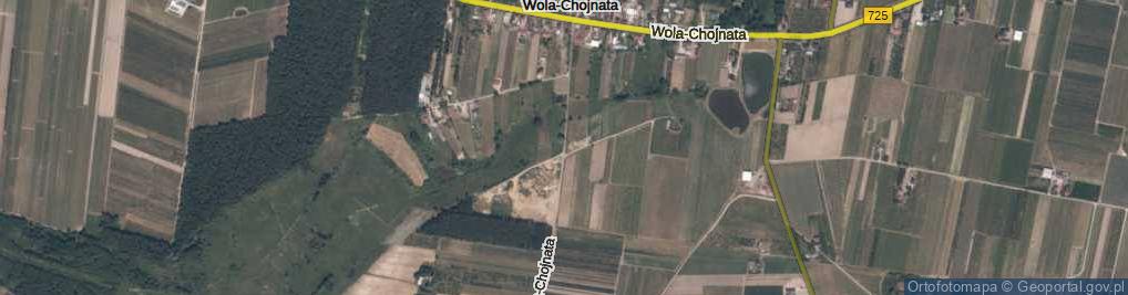 Zdjęcie satelitarne Wola-Chojnata ul.