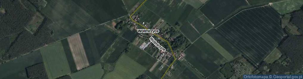 Zdjęcie satelitarne Wolimirzyce ul.