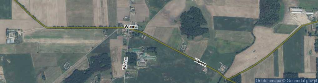Zdjęcie satelitarne Wonna ul.