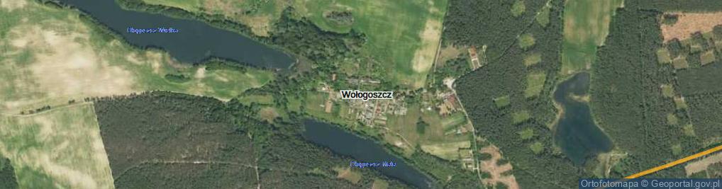 Zdjęcie satelitarne Wołogoszcz ul.