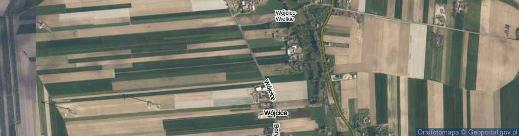 Zdjęcie satelitarne Wójcice ul.