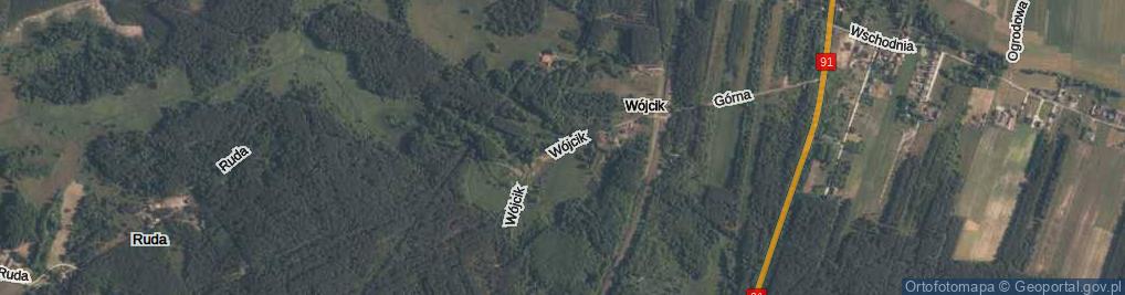 Zdjęcie satelitarne Wójcik ul.