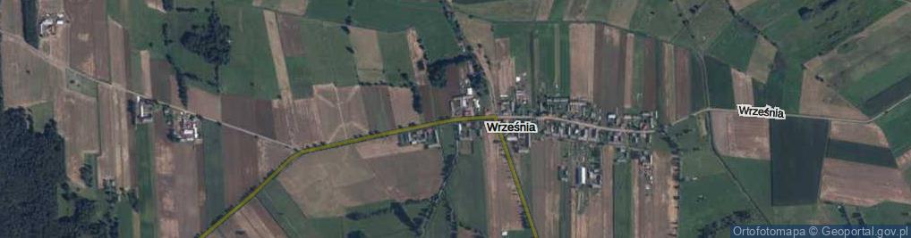 Zdjęcie satelitarne Września ul.