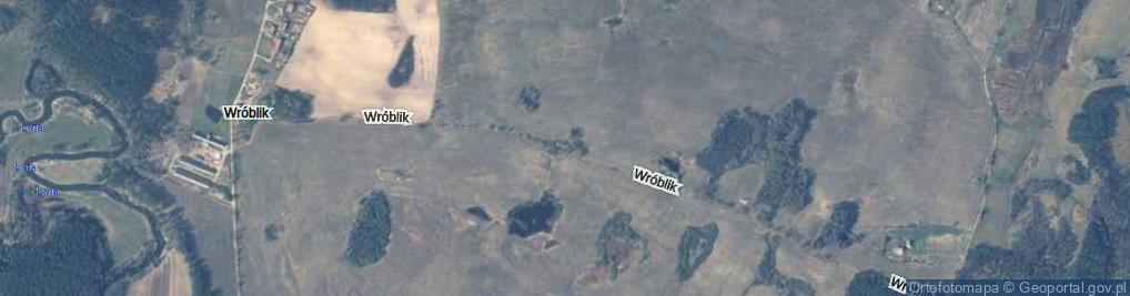 Zdjęcie satelitarne Wróblik ul.