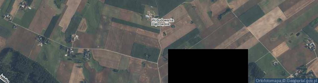 Zdjęcie satelitarne Wybudowania Dąbrowskie ul.