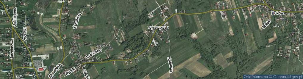 Zdjęcie satelitarne Wytrzyszczek ul.