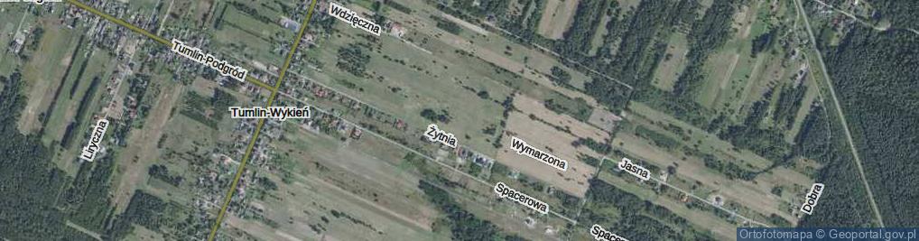 Zdjęcie satelitarne Wymarzona ul.
