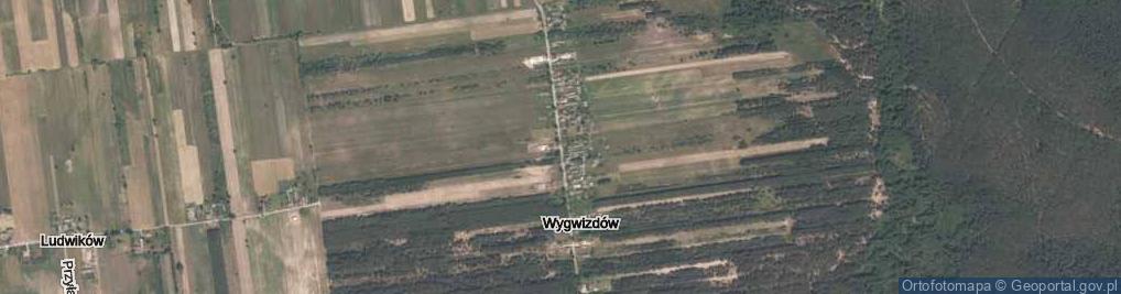 Zdjęcie satelitarne Wygwizdów ul.