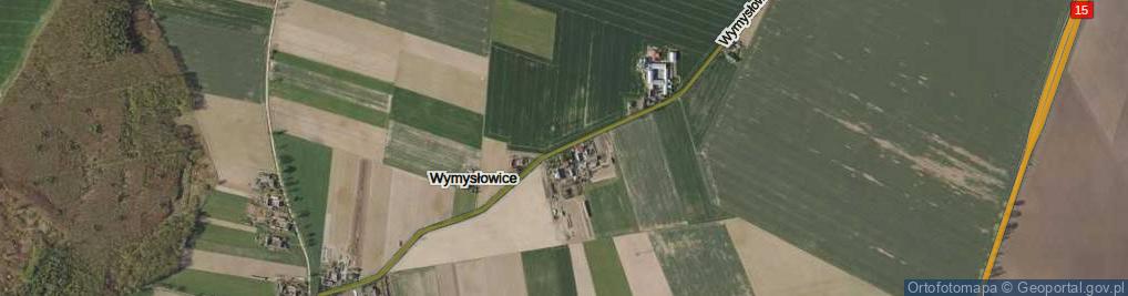 Zdjęcie satelitarne Wymysłowice ul.