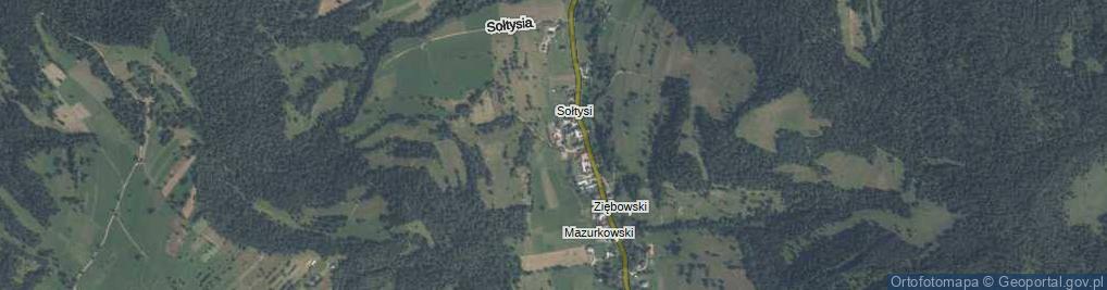 Zdjęcie satelitarne Wylotowa ul.