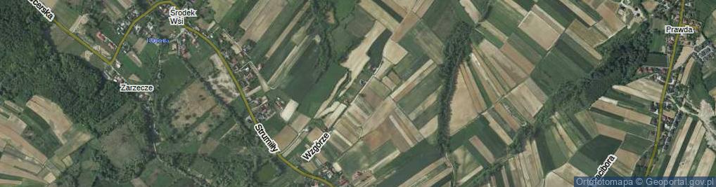 Zdjęcie satelitarne Wzgórze ul.