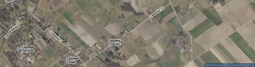 Zdjęcie satelitarne Zastawie III ul.