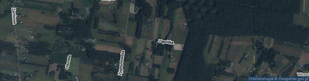 Zdjęcie satelitarne Zapolska ul.