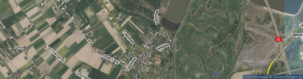 Zdjęcie satelitarne Zapadź ul.