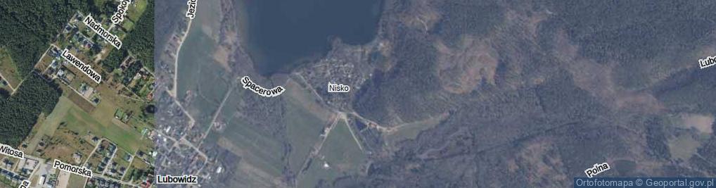 Zdjęcie satelitarne Zaciszna ul.