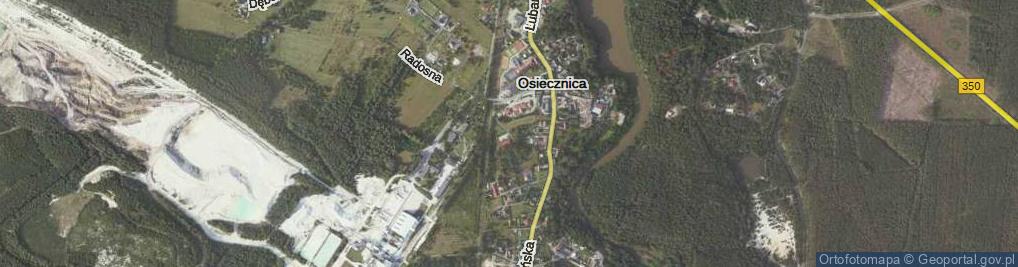Zdjęcie satelitarne Zacisze ul.