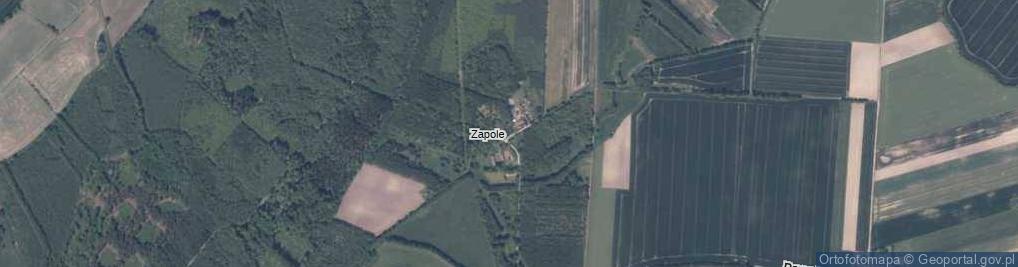 Zdjęcie satelitarne Zapole ul.