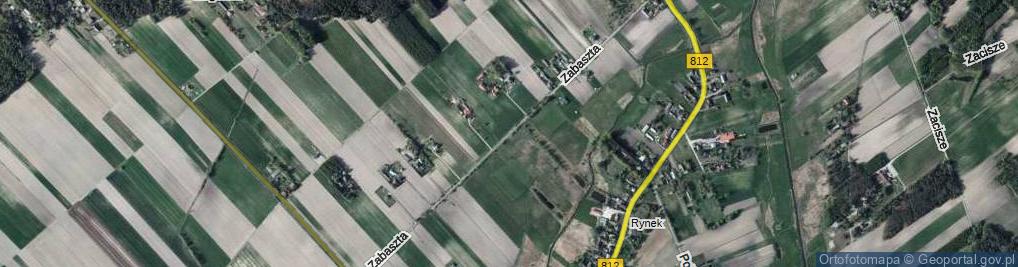 Zdjęcie satelitarne Zabaszta ul.