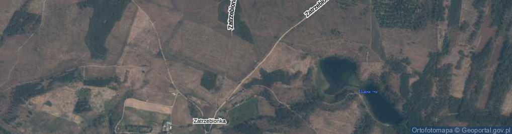 Zdjęcie satelitarne Zatrzebionka ul.