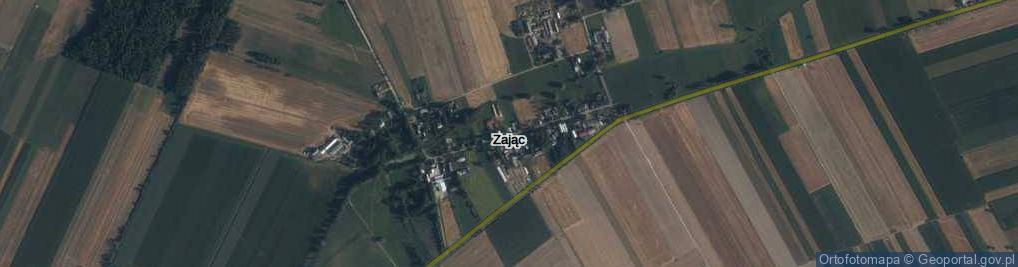 Zdjęcie satelitarne Zając ul.