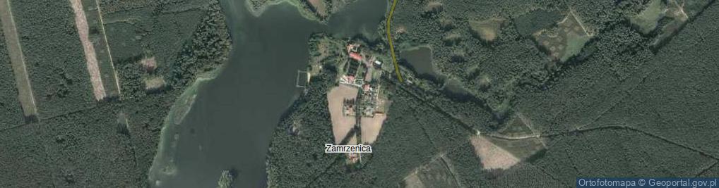 Zdjęcie satelitarne Zamrzenica ul.