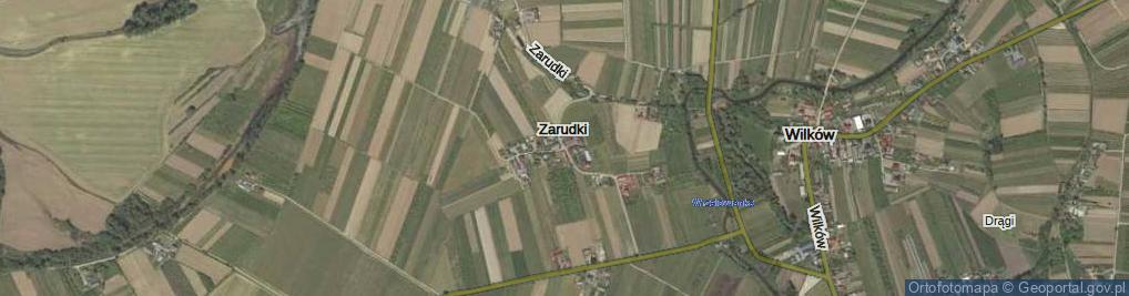 Zdjęcie satelitarne Zarudki ul.