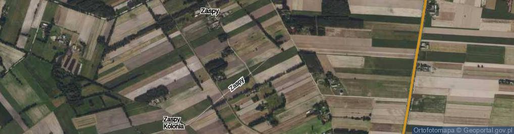 Zdjęcie satelitarne Zaspy ul.