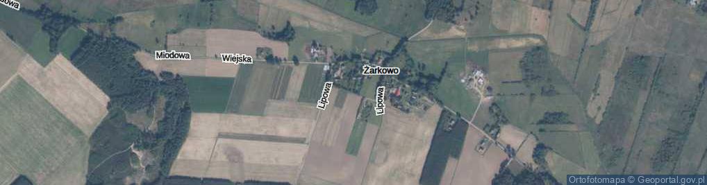 Zdjęcie satelitarne Żarkowo ul.