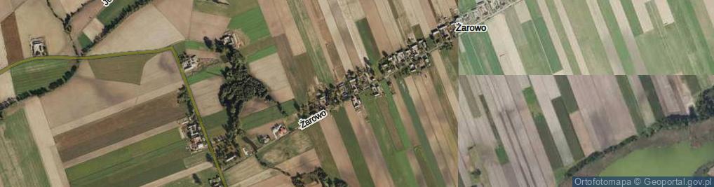 Zdjęcie satelitarne Żarowo ul.