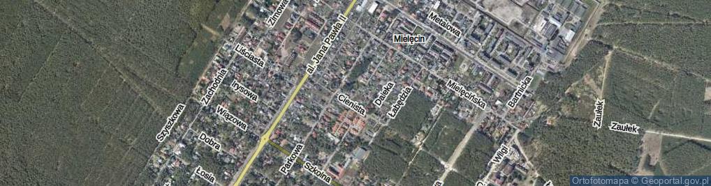 Zdjęcie satelitarne Zbieżna ul.