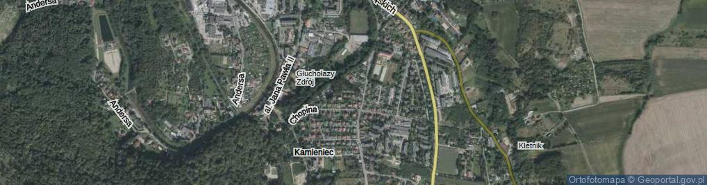 Zdjęcie satelitarne Zdrojowa ul.